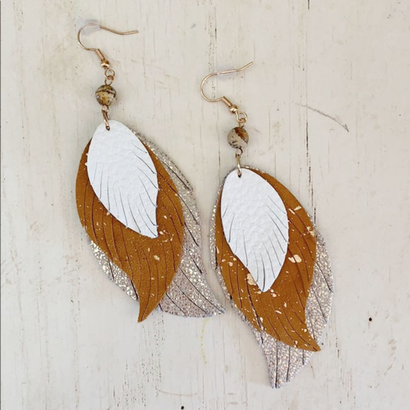 kelzposh Jewelry - Layered Fringe Bohemian Earrings